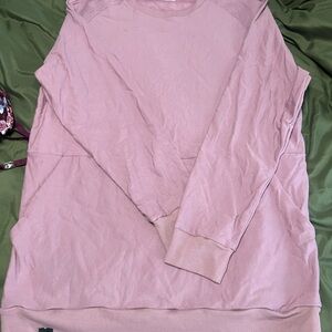 Women's Pink Long Sleeve Tunic